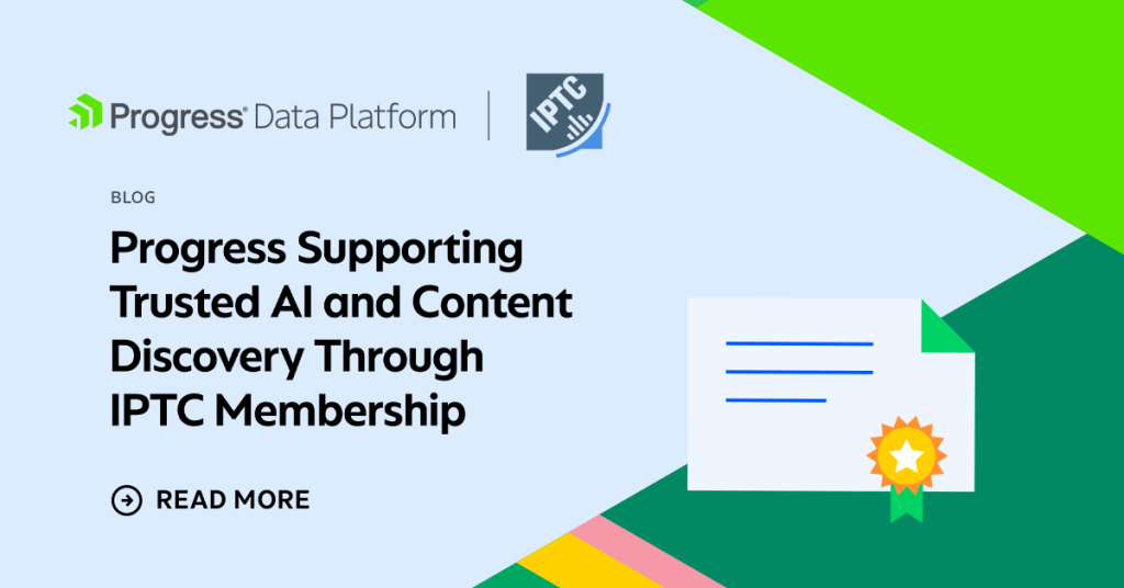 Progress Supporting Trusted AI and Content Discovery Through IPTC Membership